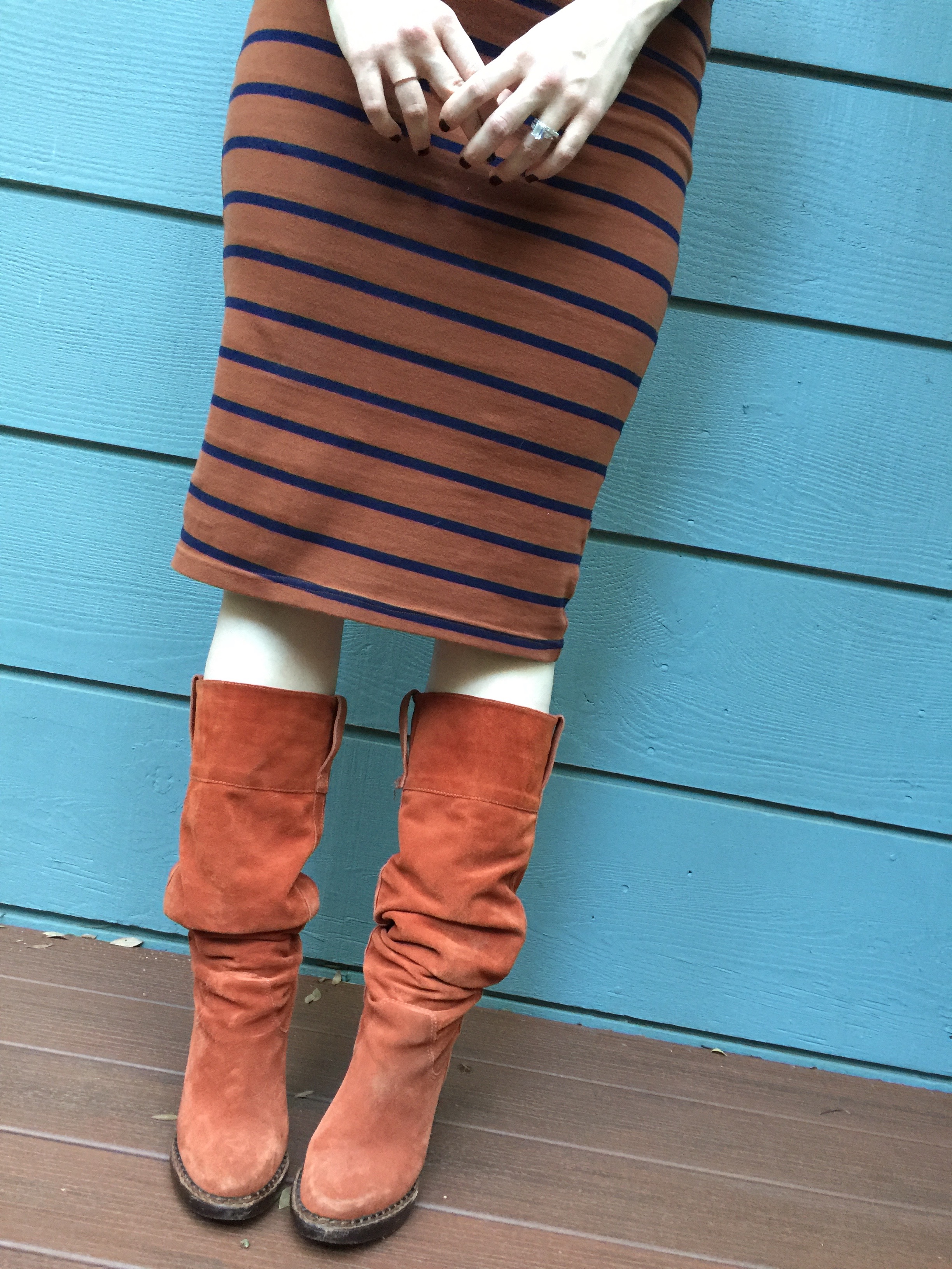 Stripey T-Shirt Dress