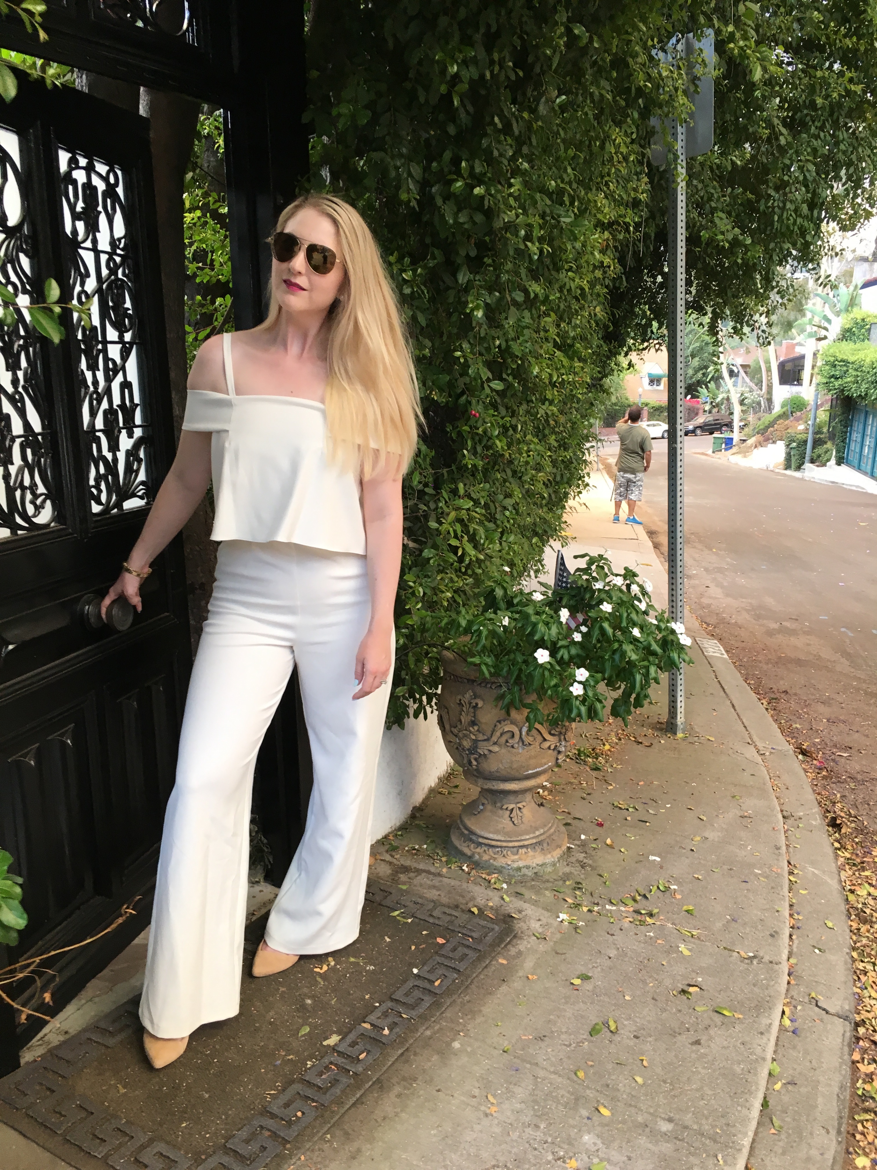 White (Wedding) Jumpsuit